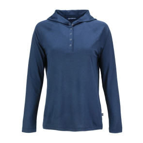 Women's Coastline Epic Comfort Eco Recycled Hooded Shirt (LCK00184)